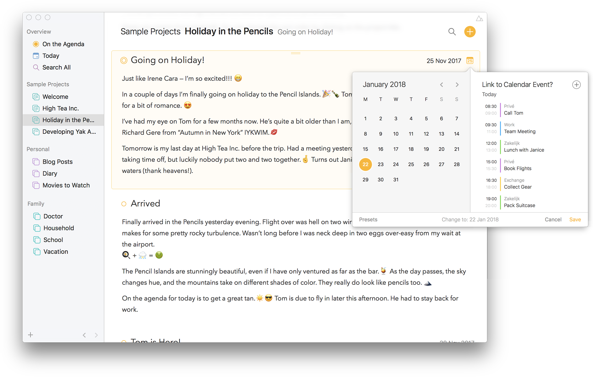Agenda An Elegant New Take On Notes 